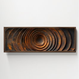 Wallity HUM022 Cuadro decorativo enmarcado Multicolor
